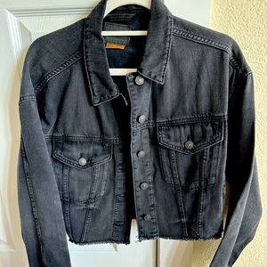 American eagle adorable cropped bomber jacket. NEVER WORN.